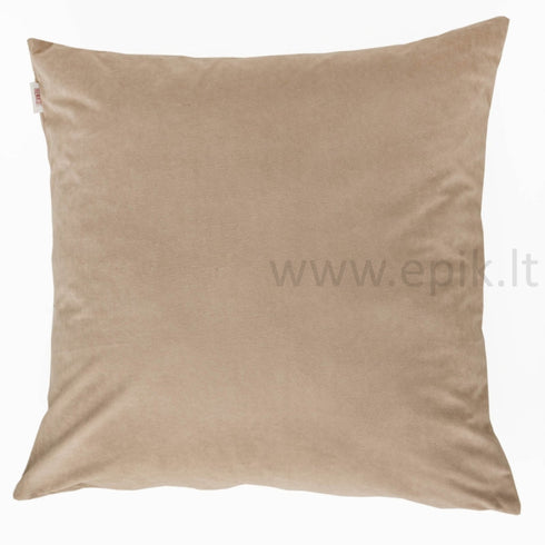 Prabangi velvetinė lovatiesė "Anelka Camel", smėlinės spalvos